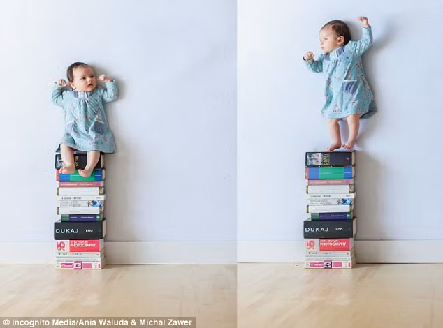 “Chúng tôi muốn truyền cảm hứng tới mọi người để họ chụp được những tấm hình em bé mới sinh đầy sáng tạo, hơn là dùng các vật dụng trang trí hay dựng cảnh cầu kỳ”, Zawer và Waluda chia sẻ.