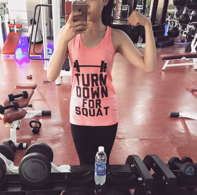 Kỳ Duyên tiết lộ vẫn đến phòng tập hàng ngày để đảm bảo cho calori nạp vào không cao hơn calori đốt trong ngày.