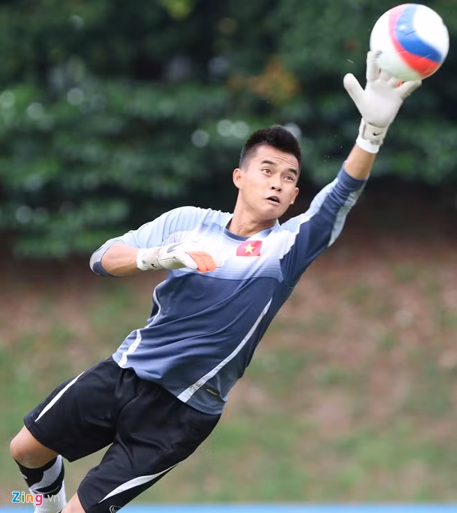 Thủ môn Phạm Văn Tiến nhiều khả năng sẽ là thủ môn số 1 tại SEA Games 28.