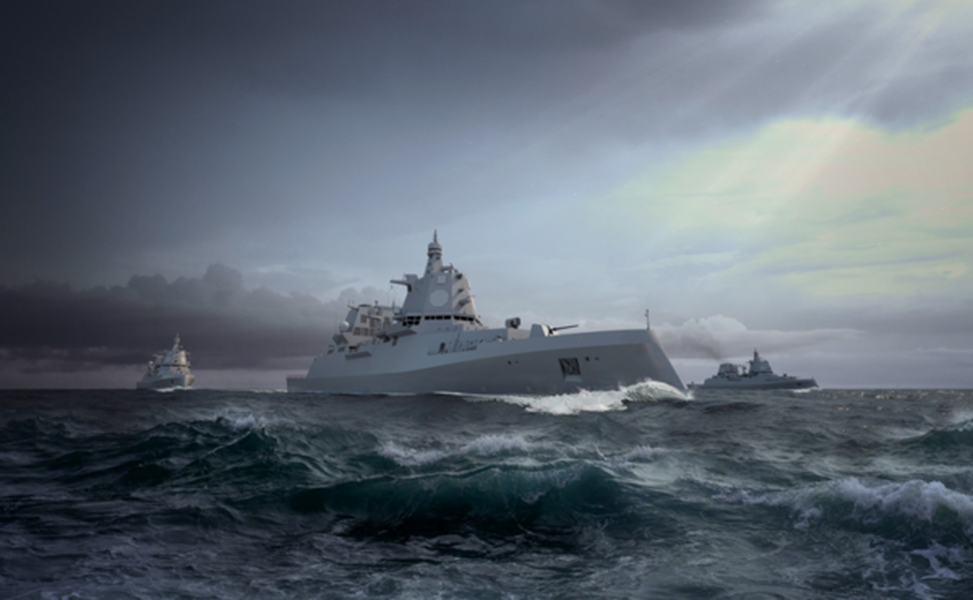 Chưa dừng lại đây, nhà phát triển dự kiến còn lắp đặt trên tàu 2 bộ phát tia laser chiến đấu của Tập đoàn Rheinmetall, được thiết kế để tiêu diệt UAV và các mục tiêu bề mặt kích thước nhỏ.