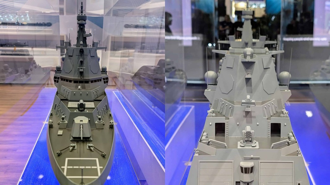 Tàu được trang bị 2 cụm ống phóng tên lửa theo chiều thẳng đứng Mk 41 với cơ số 64 quả đạn. Đối với Hải quân Đức, vũ khí chính trang bị cho bệ phóng Mk 41 sẽ là tên lửa phòng không tầm xa SM-2 và SM-6 để giải quyết nhiệm vụ phòng thủ chống tên lửa.