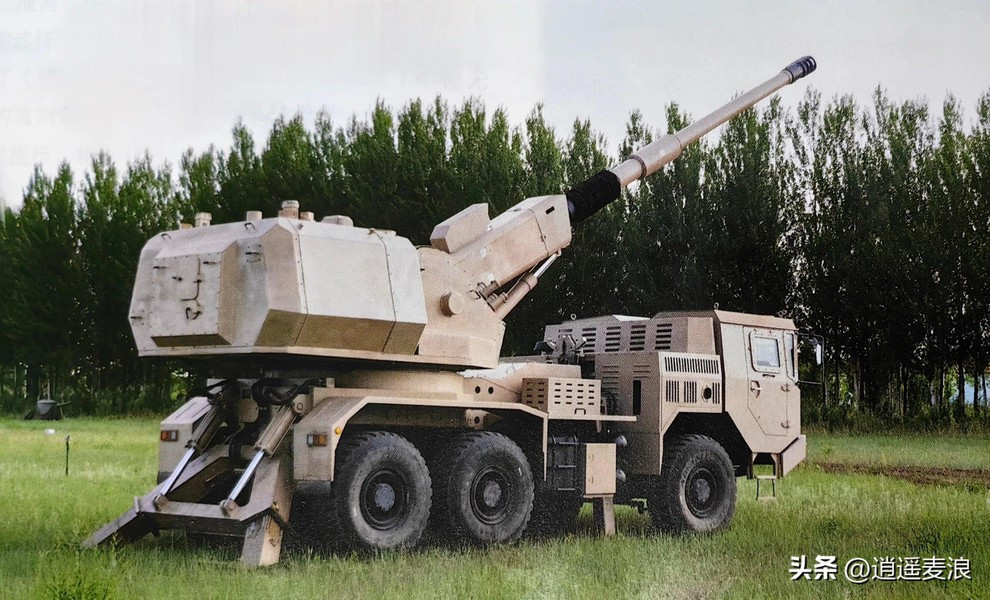 Theo truyền thống đối với pháo tự hành của Trung Quốc, module này được trang bị radar để đo tốc độ bay của đạn. Ngoài ra, nó còn được trang bị một trạm quang học để bắn trực tiếp.