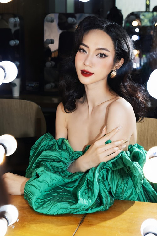 Vũ Thúy Quỳnh được nhận xét là mỹ nhân có khuôn mặt đẹp nhất Miss Universe Vietnam 2024.