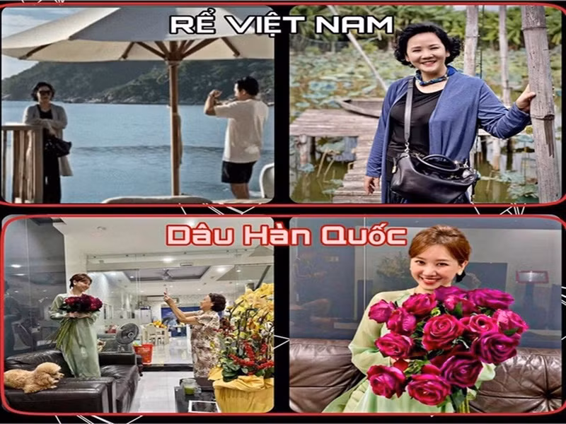 Trấn Thành làm phó nháy cho mẹ vợ. Nam diễn viên phim Bố già gọi mẹ của Hari Won là "chị Sook Hee" thay vì gọi là mẹ vợ. Trấn Thành giải thích bản thân thích gọi như vậy vì mẹ vợ quá trẻ so với tuổi thật. Ảnh: FB Hari Won.