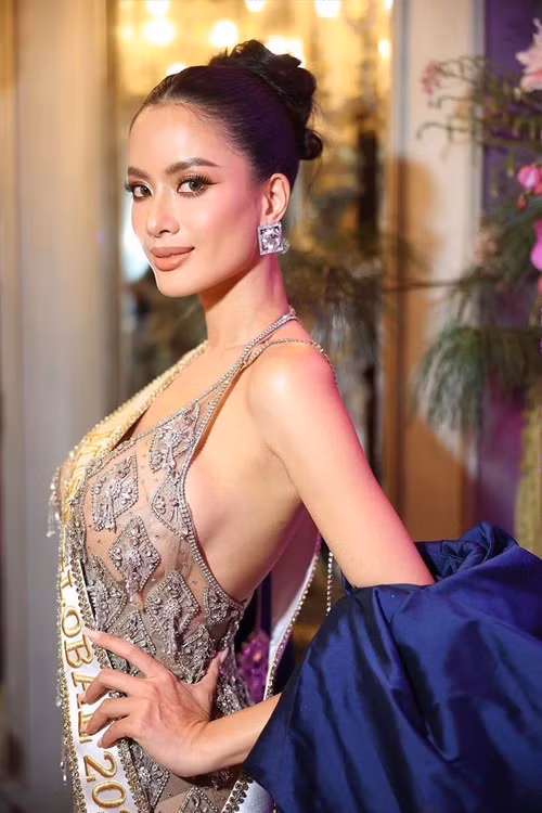 Như Vân tham gia nhiều chương trình Thái Lan với vai trò tân hoa hậu trước khi trở về Việt Nam.