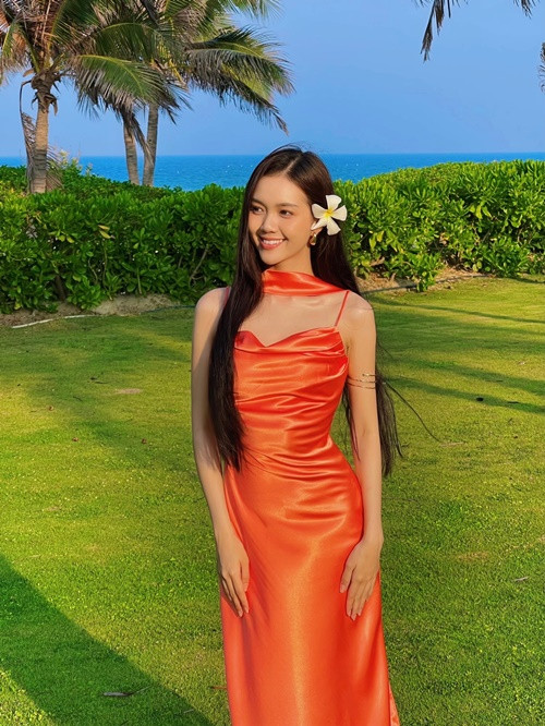 Mỹ Vân từng đoạt giải á khôi 1 ở cuộc thi Nét đẹp sinh viên năm 2019 của ĐH Tôn Đức Thắng, TP HCM.