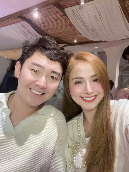 Chồng Diễm Hương khéo nấu ăn nên thường đảm nhận vai trò nấu nướng ở nhà.