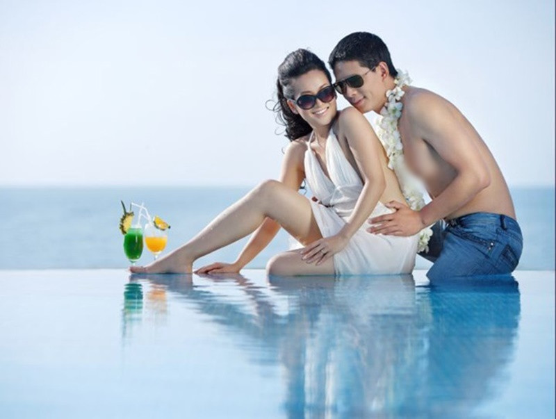 Doanh nhân Anh Thơ sở hữu vóc dáng thon gọn khi chưa sinh nở. Ảnh: Dân Việt.