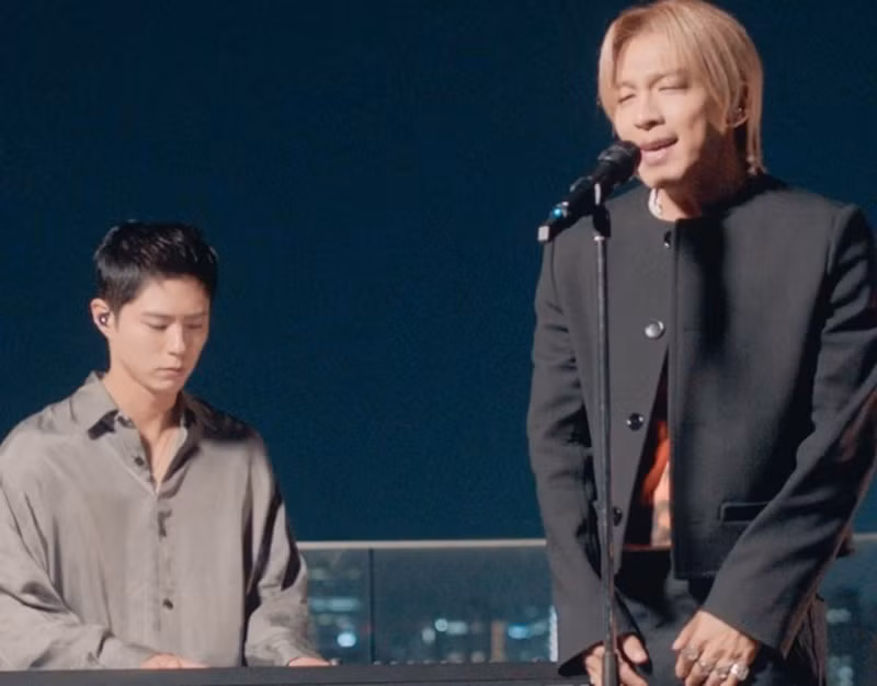 Ngoài đóng phim, Park Bo Gum còn năng khiếu chơi đàn piano, hát. Ảnh: Instagram Park Bo Gum.