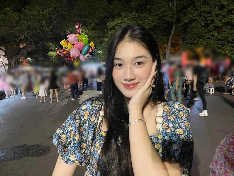 Thanh Vân vẫn đo nhân trắc và phỏng vấn cùng ban giám khảo ở vòng sơ khảo Hoa hậu Việt Nam 2024. Ảnh: FB Thanh Vân.