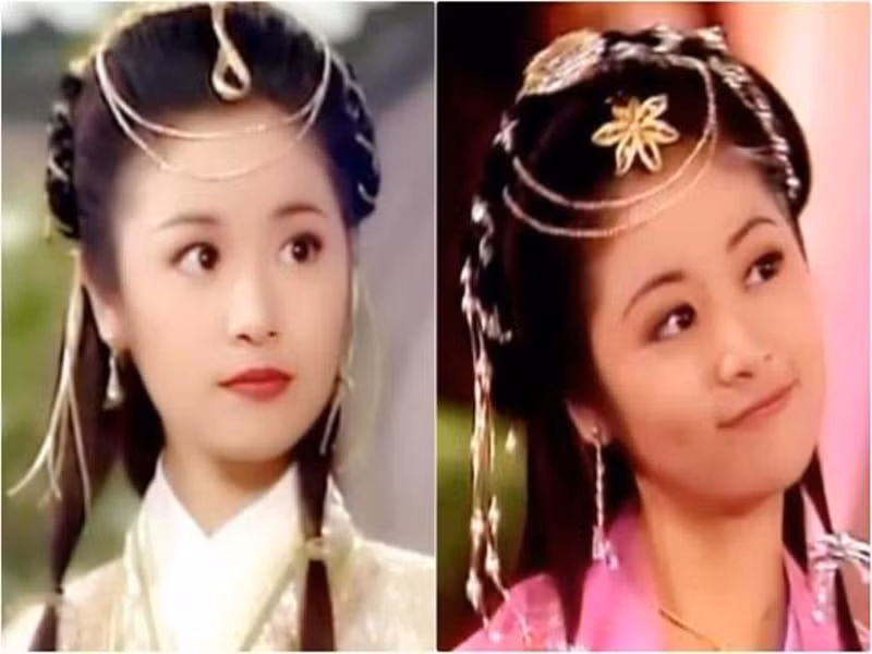 Ngày mới vào nghề, nữ diễn viên Lâm Tâm Như sở hữu vẻ đẹp đầy trong trẻo với đôi mắt to tròn, má lúm đồng tiền ngọt ngào. Ảnh: Thương Hiệu Pháp Luật.