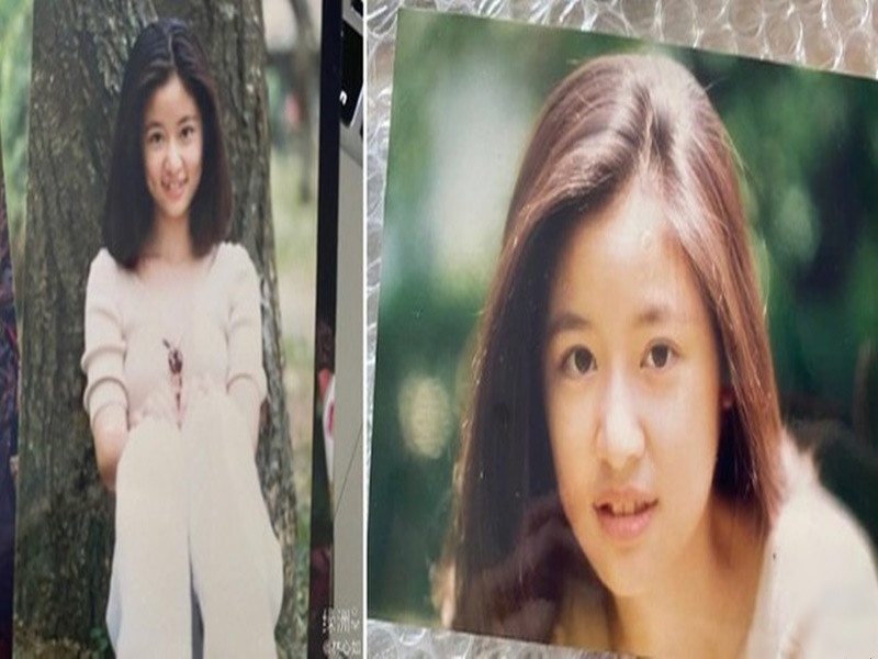 Lâm Tâm Như khoe nhan sắc tuổi 16 không qua chỉnh sửa. "Hôm nay nhận được một tập ảnh cũ từ một người bạn làm ở nhà xuất bản trước đây từng hợp tác. Sau khi mở ra tôi vẫn ngửi được chút hương nồng còn đọng lại của những năm tháng tươi trẻ. Mỗi bức ảnh đều khiến tôi mỉm cười vui vẻ", cô viết. Ảnh: Tiền Phong.