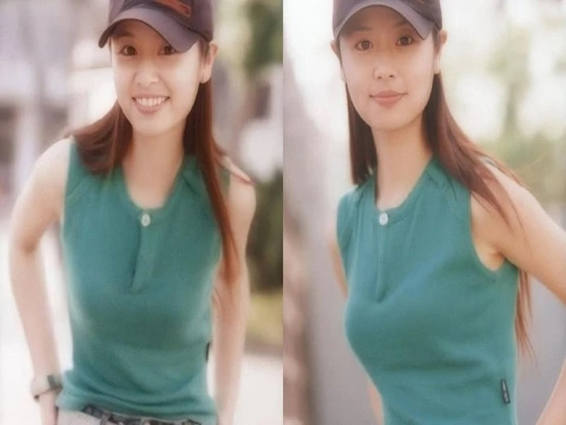 Nhan sắc của Lâm Tâm Như ở tuổi 20 khiến nhiều nam đồng nghiệp mê mẩn. Ảnh: Znews.
