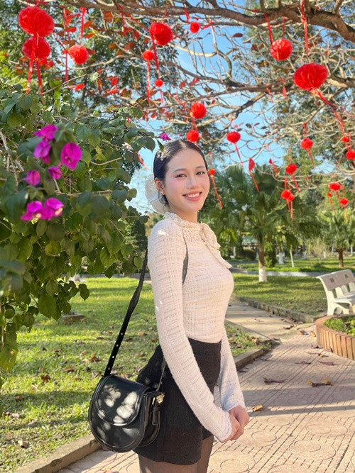 Thí sinh Hoa hậu Việt Nam 2024 hiện tại là người mẫu tự do. Ảnh: FB Diệu Huyền.