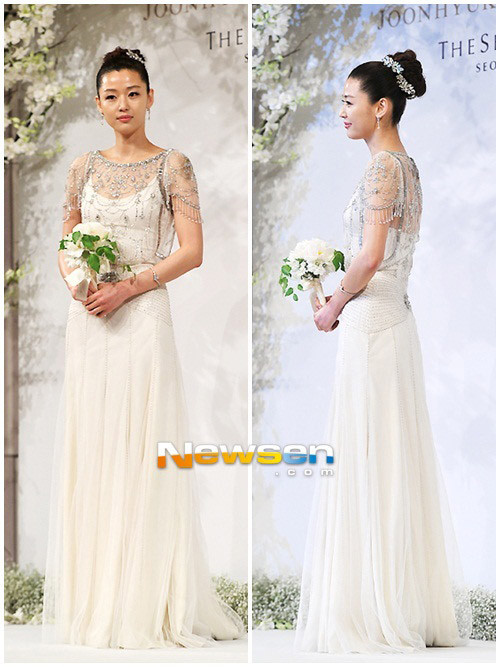 Trước khi đóng Vì sao đưa anh tới, Jeon Ji Hyun đã kết hôn. Chồng người đẹp tên Choi Jun Hyuk, có xuất thân “khủng”. Ảnh: Khám Phá.