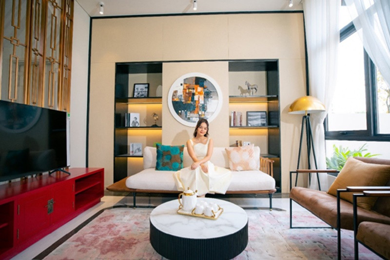 Năm 2021, Phạm Quỳnh Anh tậu hai căn nhà phố liền kề ở một khu đô thị. Ảnh: Vietnamnet.