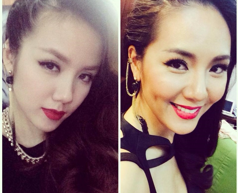 Bước chân vào showbiz, Phương Linh có lợi thế ngoại hình.