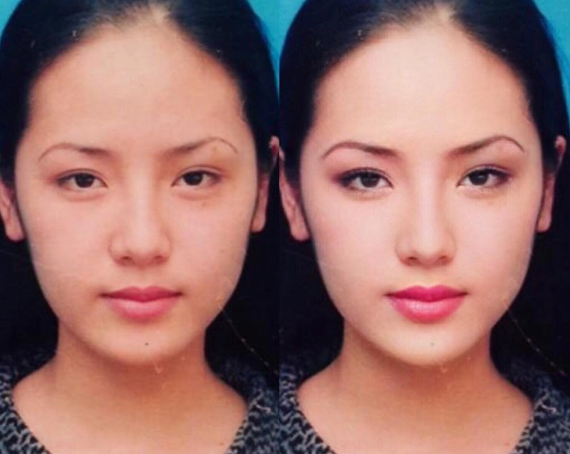  Ca sĩ Phương Linh sinh năm 1984, nổi tiếng sau khi đoạt danh hiệu Á quân dòng nhạc nhẹ của chương trình Sao Mai điểm hẹn 2005. Trong ảnh là Phương Linh khi 15 tuổi.