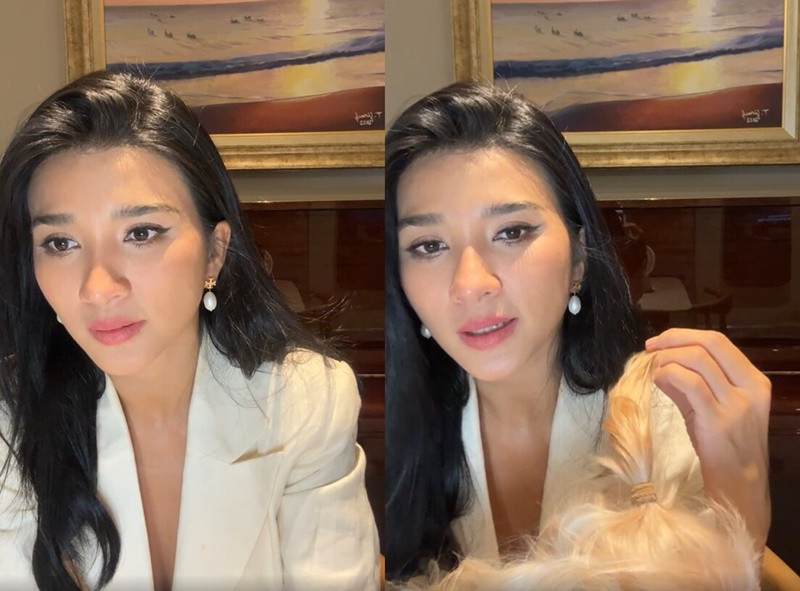 Ngoài Lâm Khánh Chi, Kim Tuyến cũng lên tiếng về bệnh tình Quý Bình. Trong một livestream, Kim Tuyến cho hay, doanh nhân Ngọc Tiền thường xuyên đi công tác nên quyết định đưa chồng về nhà mẹ Quý Bình để thực hiện đúng mong muốn của nam diễn viên. Ảnh: Phụ Nữ Pháp Luật.