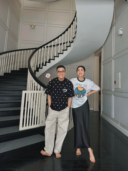 Trên trang cá nhân, Lương Mạnh Hải vừa chia sẻ hình ảnh ghé thăm nhà vợ chồng Tăng Thanh Hà - Louis Nguyễn. Ảnh: FB Lương Mạnh Hải.