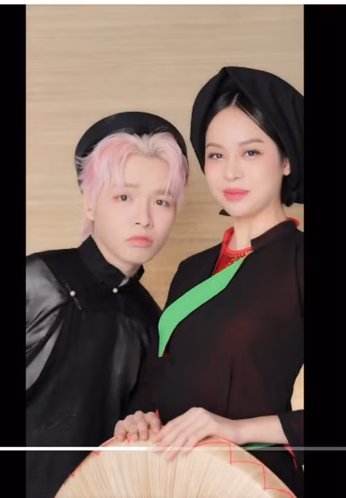 Liền anh của Thanh Thủy là ca sĩ Đức Phúc. Ảnh: TikTok Thanh Thủy.