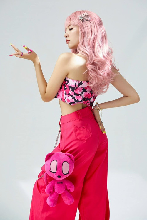 Diễm Hằng Lamoon chia sẻ trên Vietnamnet, cô thường thành các nhân vật hoạt hình nổi tiếng. Ảnh: FB Diễm Hằng Lamoon.