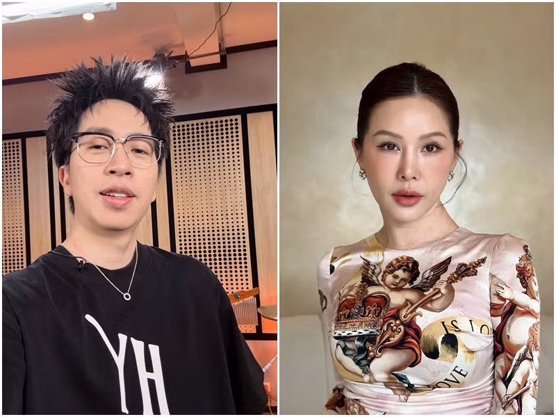 Mới đây, bị nhiều cô gái tố lăng nhăng, streamer ViruSs livestream đáp trả. Khi drama của ViruSs chưa có hồi kết, Hoa hậu Thu Hoài chia sẻ đường link bài hát Sự nghiệp chướng của rapper Pháo. Nữ rapper Pháo là một trong những cô gái tố ViruSs. Ảnh: FB Thu Hoài, ViruSs.