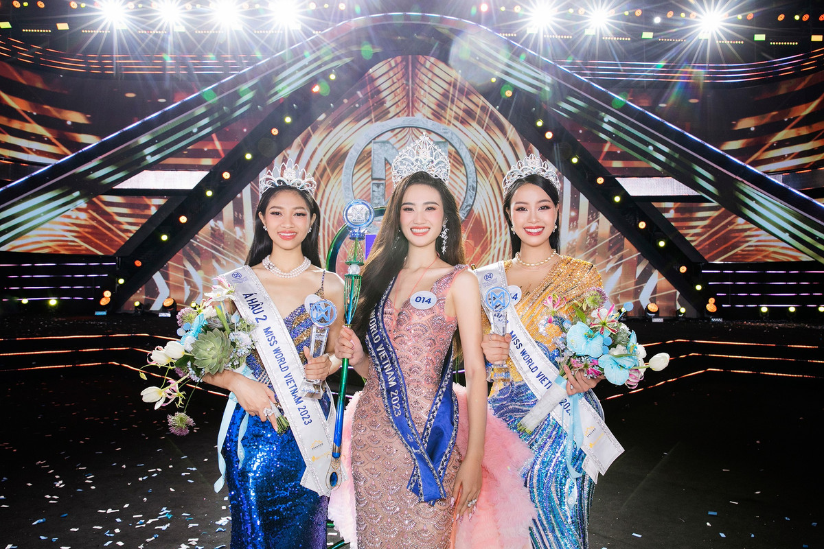 Vào thời điểm đăng quang Miss World Vietnam 2023, Ý Nhi sở hữu chiều cao 1m75, số đo 3 vòng 79-59-89 cm. Ảnh: FB Ý Nhi.