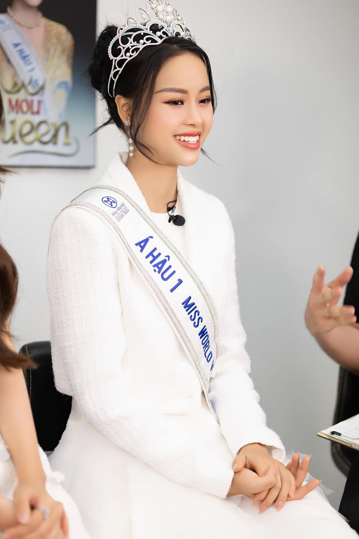 Thời điểm mới đoạt Á hậu 1 Miss World Vietnam 2023, Đào Hiền cao 1m75, có số đo ba vòng 86-63-90 cm. Ảnh: FB Đào Hiền.