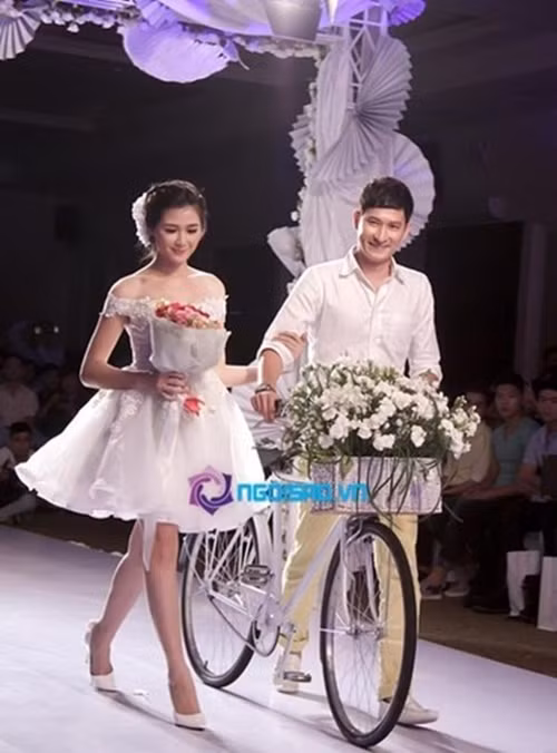 Bố mẹ của Mạc Anh Thư cấm cản chuyện tình cảm của cặp đôi tới mức đổ bệnh khi nữ người mẫu có con. Tuy nhiên, Mạc Anh Thư vẫn quyết định gắn bó với chàng diễn viên bị gắn mác đào hoa. Ảnh: Ngôi Sao.