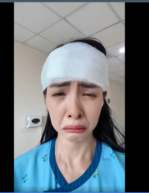 Thúy Hạnh cho biết, clip chỉ là trò trêu đùa. Ảnh: FB Thúy Hạnh.