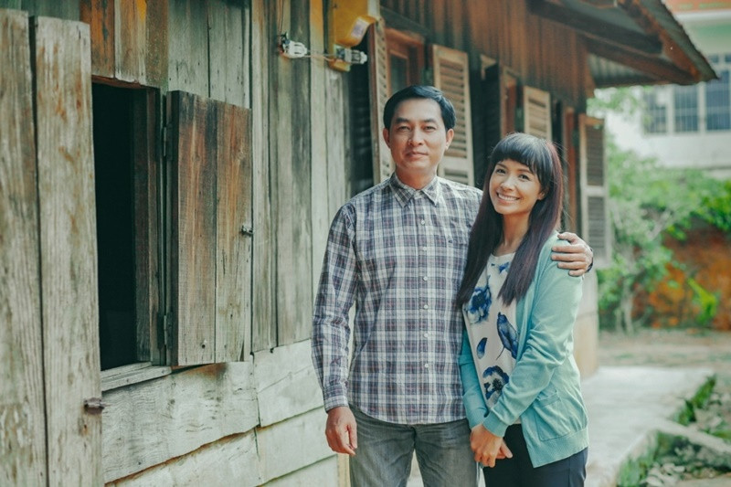 Trong Ngày mai bình yên, Thúy Hạnh vào vai bà Lụa. Theo Thế Giới Điện Ảnh, bà Lụa là vai diễn dài hơi của cô sau vài lần làm khách mời trong phim. Ảnh: Thế Giới Điện Ảnh.