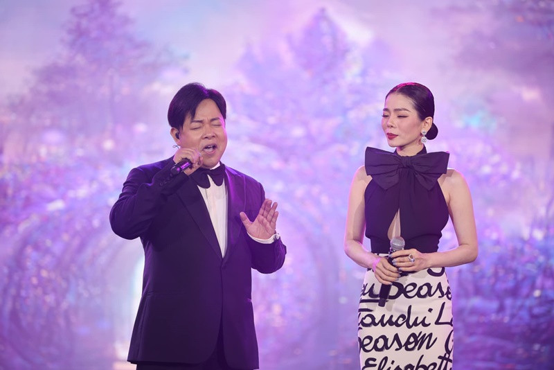 Cách đây ít năm, Quang Lê giảm cân ngoạn mục.