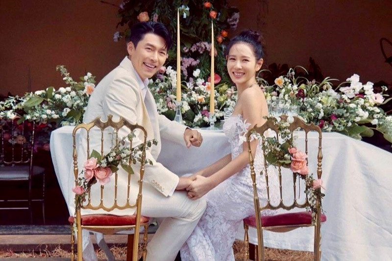 Vợ chồng Son Ye Jin được xem là cặp "tiên đồng ngọc nữ" của showbiz Hàn bởi cả hai đều tài năng, giàu có, nổi tiếng. Ảnh: Instagram Son Ye Jin.
