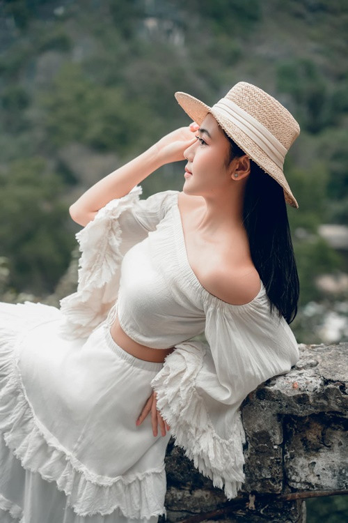 Mỹ Dung mong bản thân sẽ học hỏi, khám phá và vượt qua giới hạn của chính mình ở Hoa hậu Việt Nam 2024.