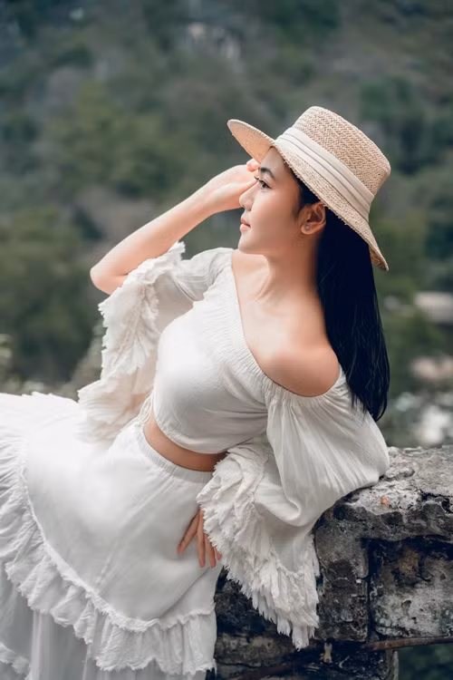 Mỹ Dung mong bản thân sẽ học hỏi, khám phá và vượt qua giới hạn của chính mình ở Hoa hậu Việt Nam 2024.