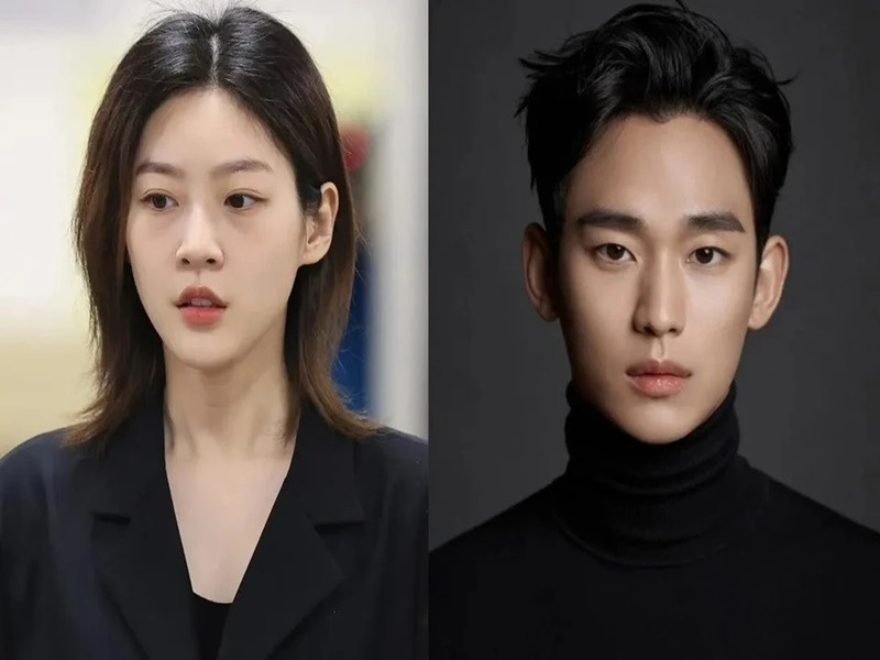 Vào tháng 3/2024, Kim Sae Ron đăng một hình ảnh thân mật với Kim Soo Hyun lên mạng xã hội. Tài tử lúc đó phủ nhận chuyện hẹn hò với Kim Sae Ron. Ảnh: Znews.