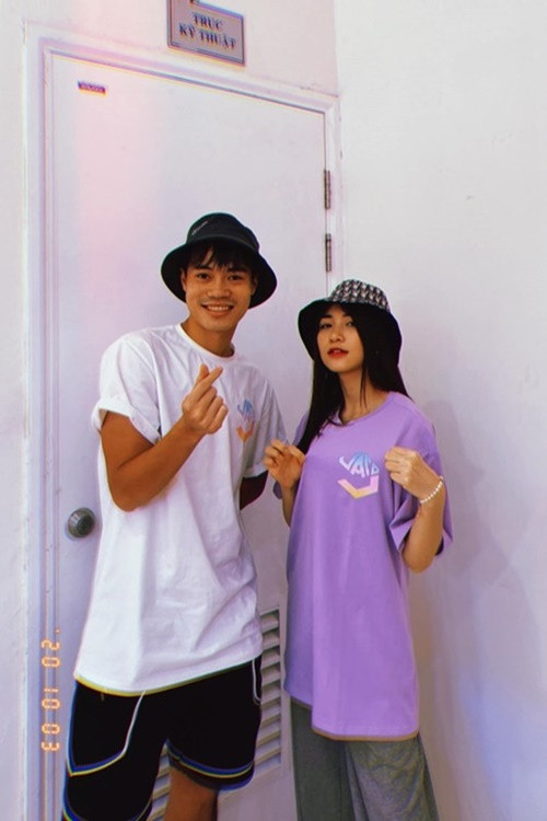 Phía Văn Toàn bày tỏ, anh rất may mắn khi gặp được Hòa Minzy. Ảnh: FB Văn Toàn.