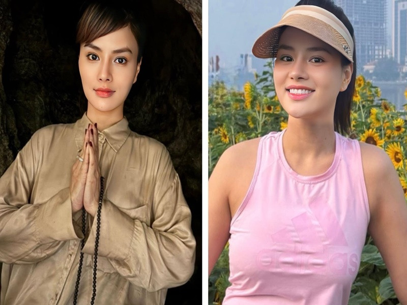 Vũ Thu Phương đăng tải hình ảnh khi hôn nhân tan vỡ và sau 1 năm ly hôn. Bà mẹ hai con chia sẻ, cô từng giảm 10kg. "Hồi ấy sút 10 kg, gương mặt hốc hác phát sợ", Vũ Thu Phương cho biết. Hiện tại, Vũ Thu Phương trông đầy đặn, tươi tắn hơn.