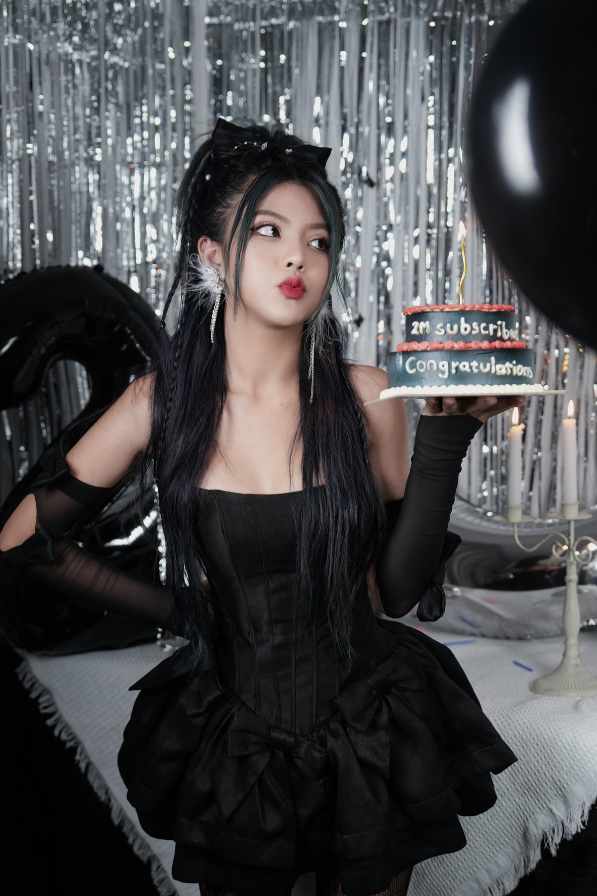 Kênh TikTok của cô đang có 11,5 triệu người theo dõi và 259 triệu lượt thả tim.