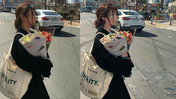 Khắp mạng xã hội thời điểm đó ngập tràn hình ảnh “biến hình anime”. Người chơi không cần mất quá nhiều thời gian để chuyển từ ảnh gốc sang hình ảnh anime và bản thân được là nhân vật chính.