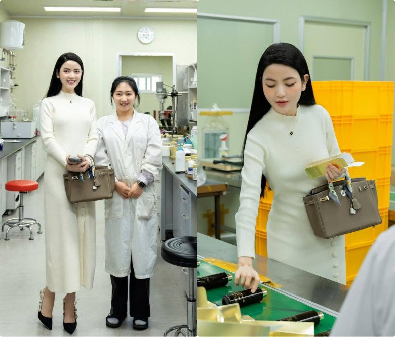 Chiếc túi xách hàng hiệu đi theo cô tới muôn nơi là có thật.