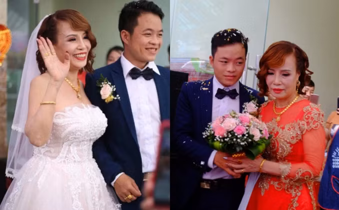 5 năm trước, vào tháng 8/2015 đám cưới của cô dâu Cao Bằng là Lê Thị Thu Sao (1957) cùng chú rể Triệu Hoa Cương (1992) đã từng gây xôn xao khắp mạng xã hội bởi sự chênh lệch đến 35 tuổi.