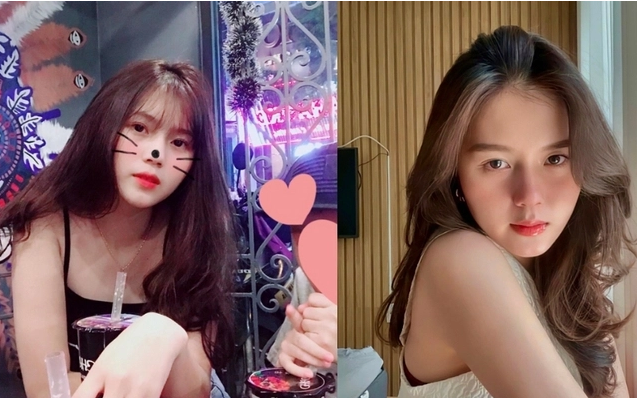 Ngô Tố Uyên - vợ Nguyễn Thành Chung sở hữu nhan sắc ngày xưa có nét tinh nghịch, trẻ trung.