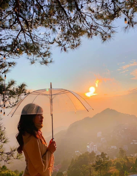 Tam Đảo mang đến một không khí vừa trong lành lại yên tĩnh và riêng tư, có thể xoa dịu những căng thẳng học tập, công việc trong suốt năm qua. Ảnh: @Hoài Thương