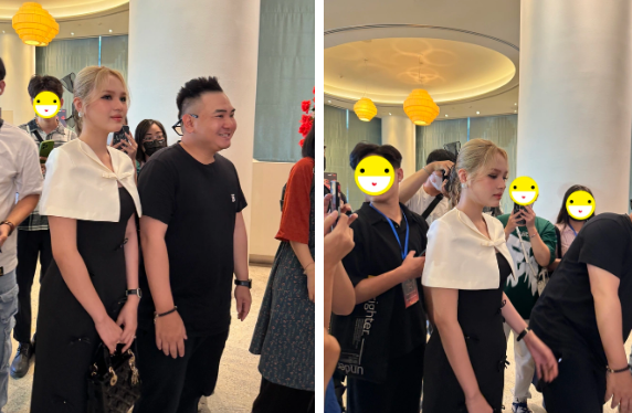 Với nhan sắc đẹp xuất sắc, đẹp bất chấp camera thường, hình ảnh bầu bĩnh lần này của Xoài Non tại sự kiện vì thế nhận được sự chú ý lớn của công chúng.