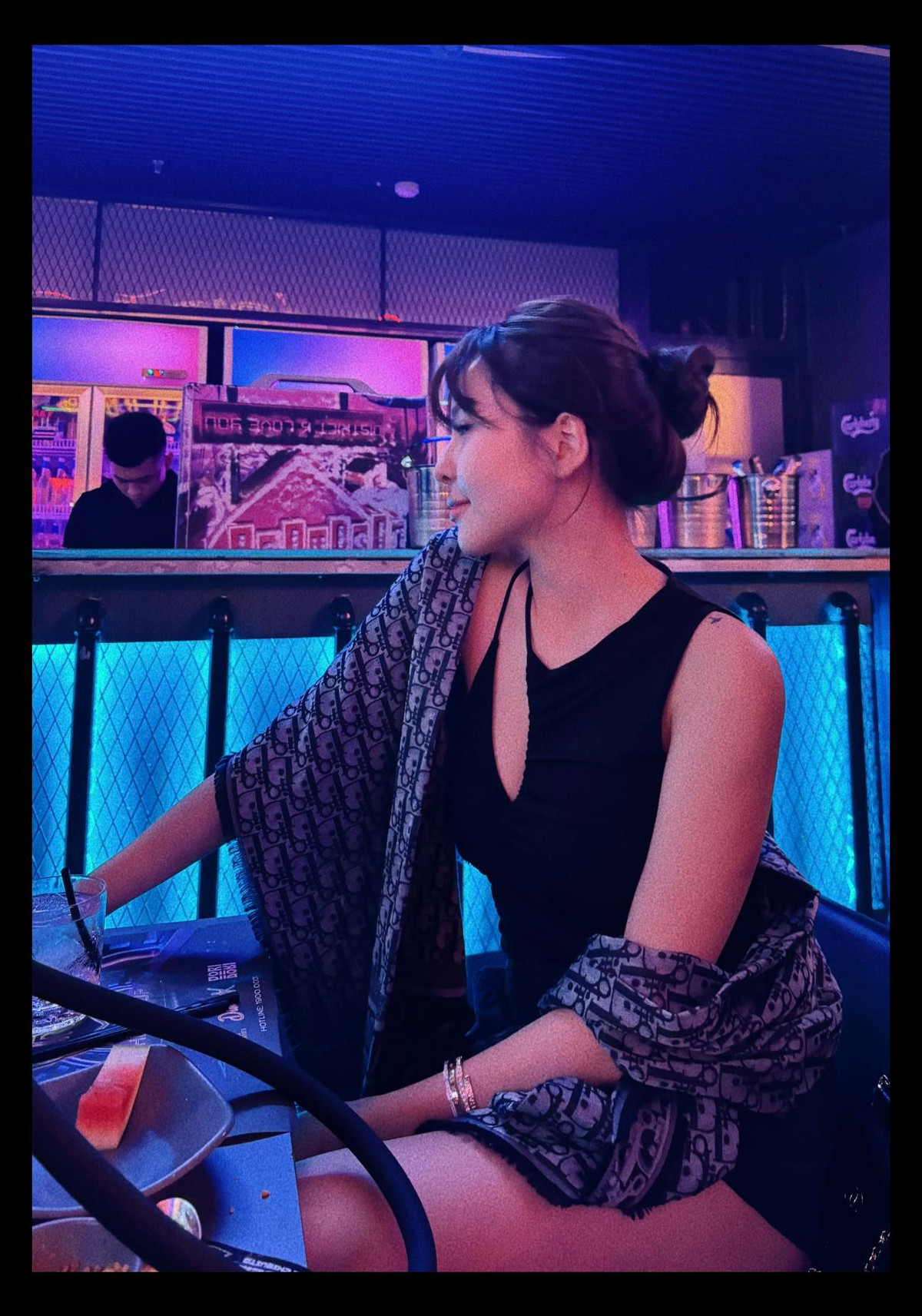 Một trong những điều không thay đổi ở Trâm Anh chính là vóc dáng thon gọn của cô.