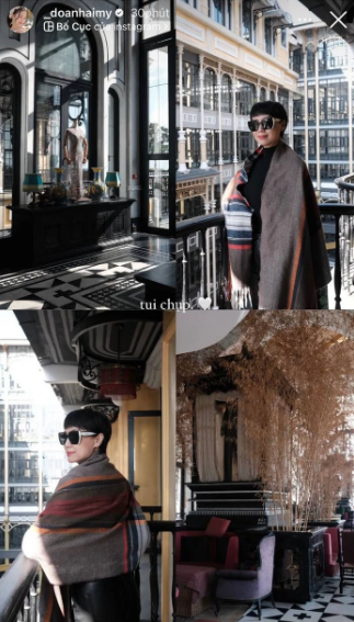 Mới đây, Doãn Hải My chia sẻ một vài khoảnh khắc cam thường khi chụp mẹ lên MXH. Qua ống kính con gái ruột, cô Mai Đoàn thu hút bởi vẻ đẹp thanh lịch, thần thái sang trọng.