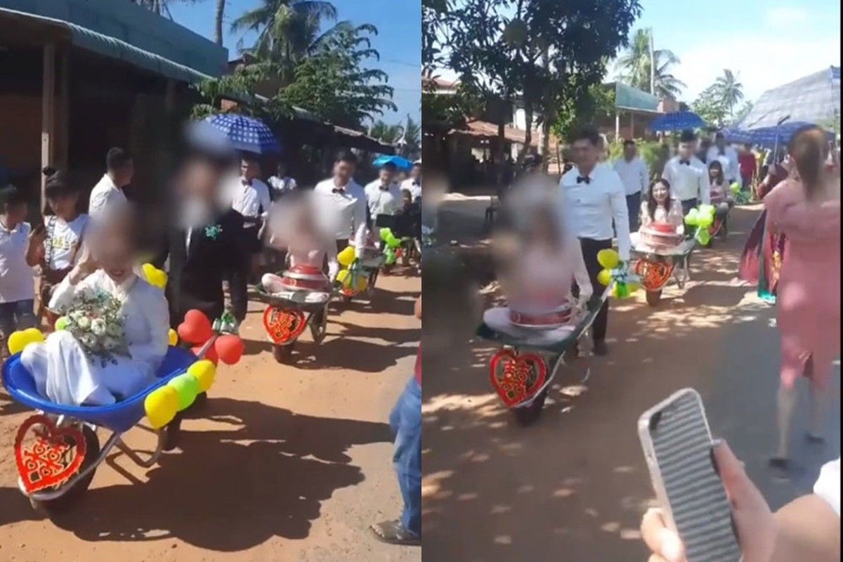 Cư dân mạng từng chứng kiến không ít đám hỏi, đám cưới xa hoa, hoành tráng cùng đoàn rước dâu toàn siêu xe đắt giá. Tuy nhiên, bên cạnh đó cũng có nhiều đám cưới độc đáo, lại vô cùng giản dị với việc đón dâu bằng những phương tiện khá ấn tượng như xe rùa.