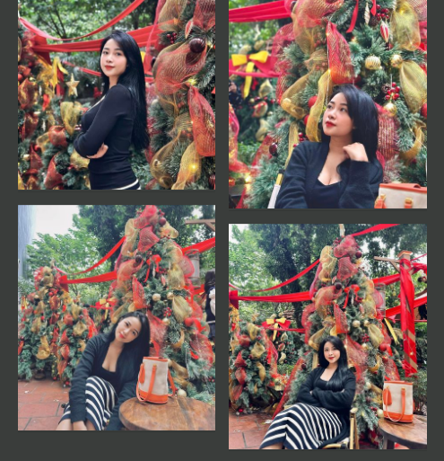 Vợ Phan Văn Đức khoe nhan sắc mặn mà trong ảnh Giáng sinh mới Vo Phan Van Duc khoe nhan sac man ma trong anh Giang sinh moi